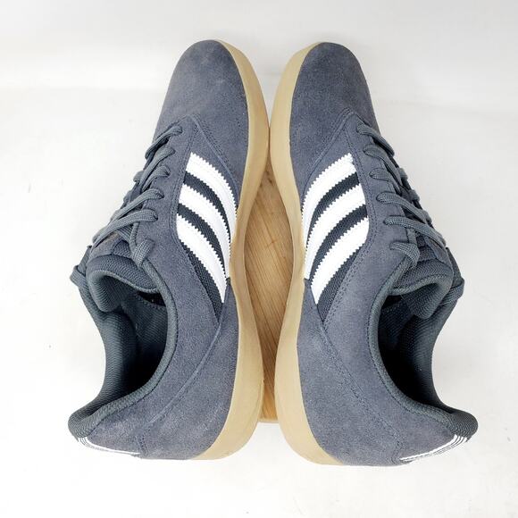 Adidas Suciu ADV Shoe Men 11‎ Grey Suede Classic Skate Low Lace Up Sneaker - Picture 10 of 13